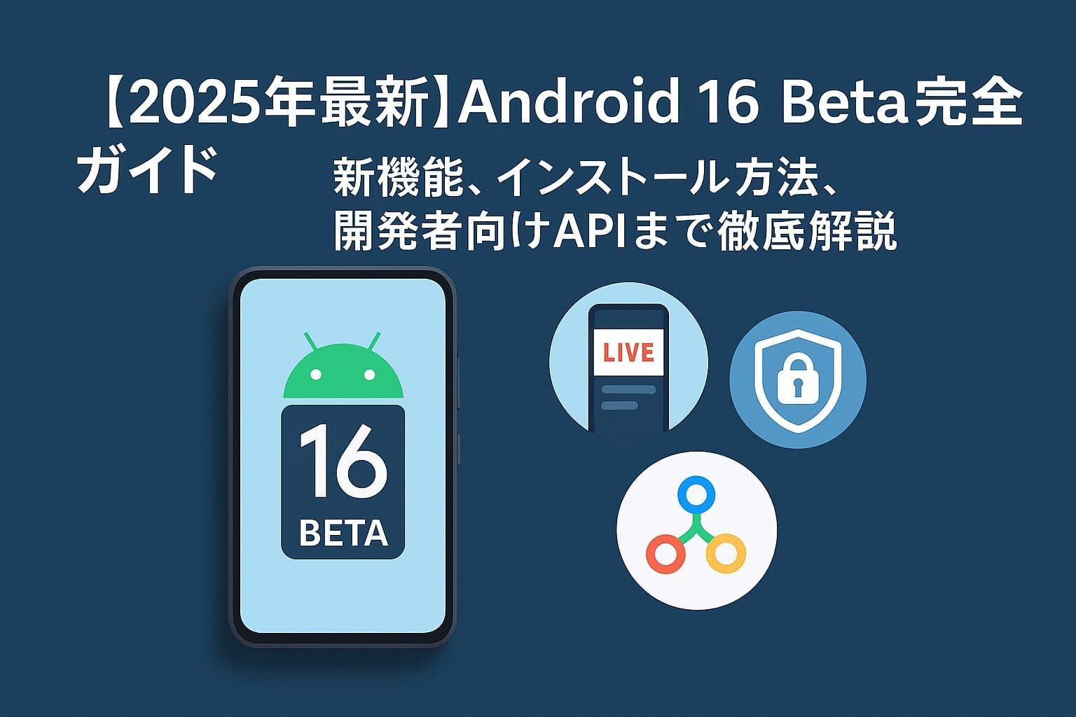 Android 16 Beta完全ガイド:新機能、インストール手順、ユーザーと開発者が得られる未来体験